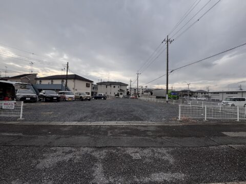 古河市内　駐車場整備工事を行いました！